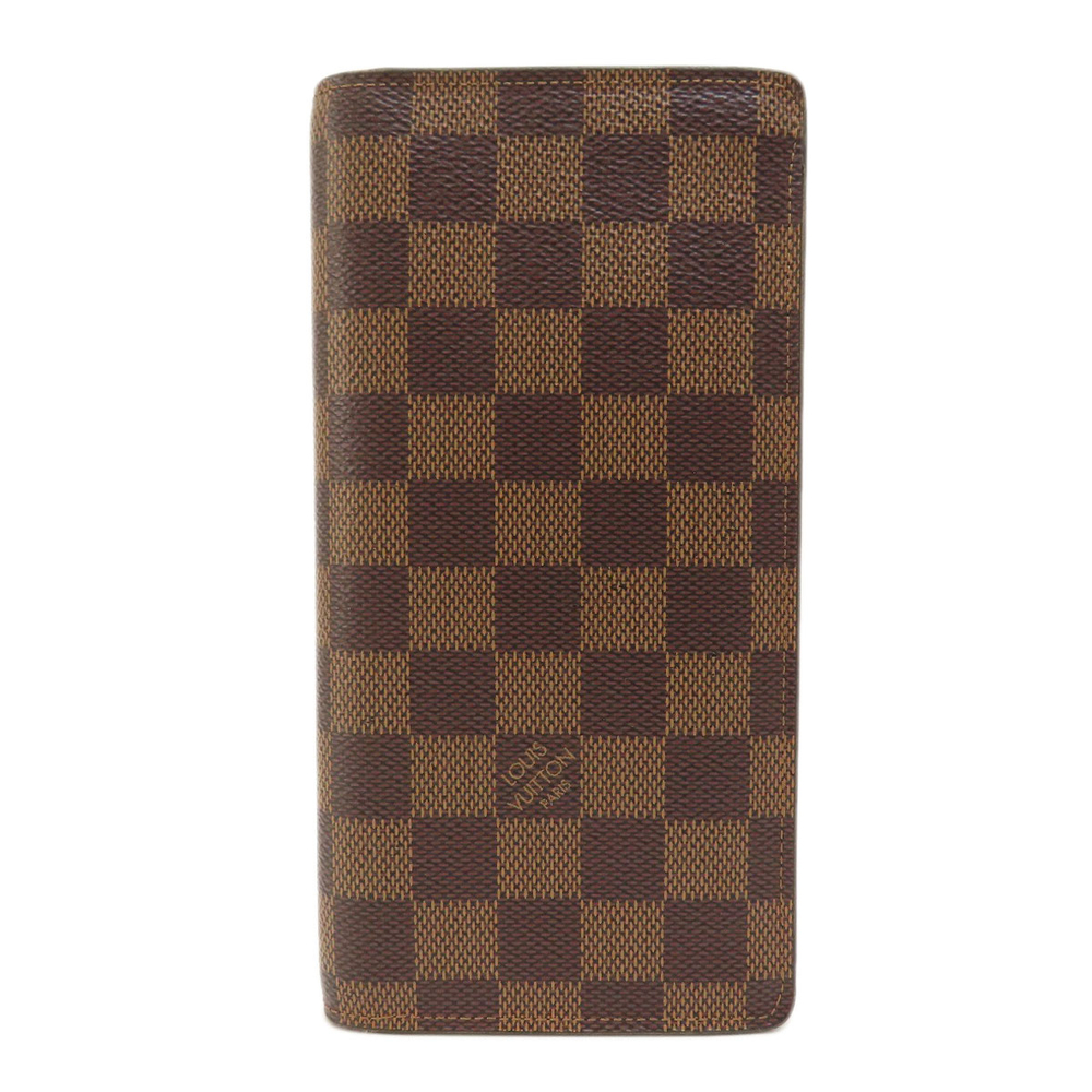 Louis Vuitton Portefeuille Braza Damier Ebene Long Wallet - Picture 1 of 8